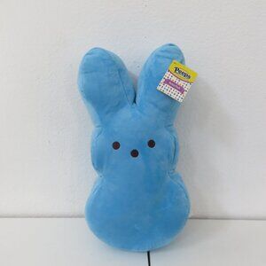 (#130) Peeps Blue Bunny Plush 15. 7/8" inches